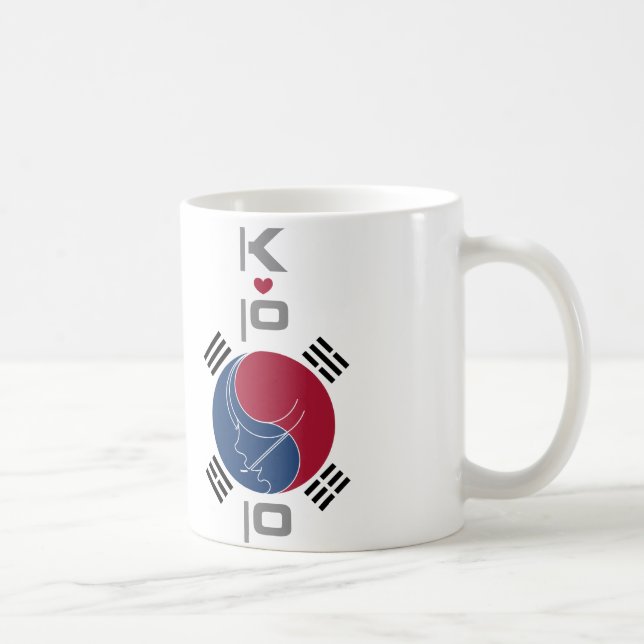 MUG AILE DU NEZ CORÉE DE K-POP (Droite)