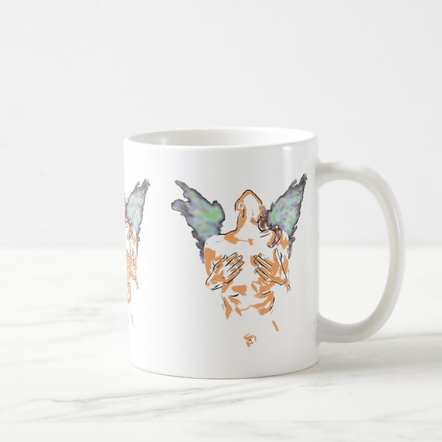 MUG AILES D'ANGE DE CAFÉ (Droite)