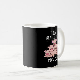 Mug Aimer Cochon Cadeau Femmes Cochon Cadeaux Porc Vin