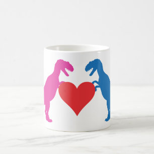 Mug Aimer les dinosaures