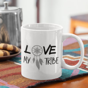 Mug Aimer ma tribu Amis Cadeau