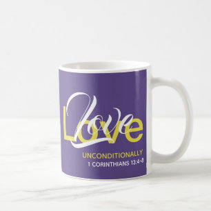 Mug AIMER NON CONDITIONNELLEMENT Monogramme Christian 