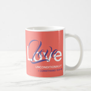 Mug AIMER NON CONDITIONNELLEMENT Monogramme Christian 