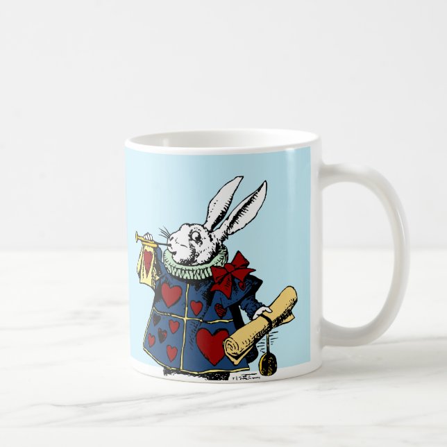 Mug Aimez le lapin blanc Alice au pays des merveilles (Droite)