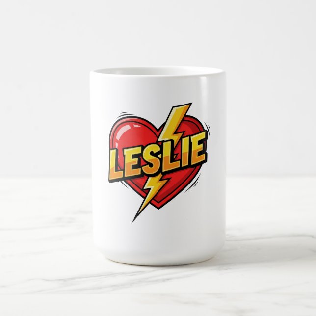 Mug Aimez Leslie (Centre)