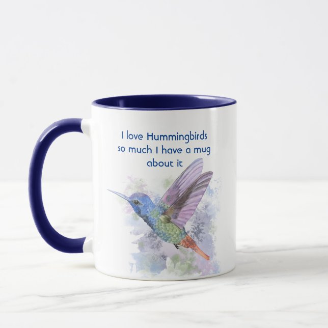 Mug Aimez tellement les colibris que j'ai tellement de (Gauche)