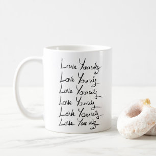 Mug Aimez-vous ! Citation calligraphie motivationnelle