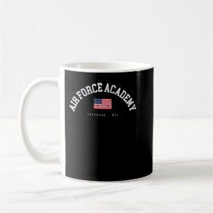 Mug Air Force Academy CO American Flag USA Nom de la v