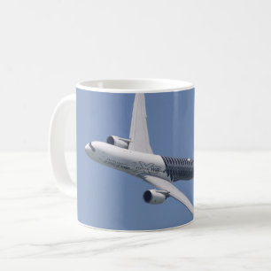Mug Airbus A350 En Vol