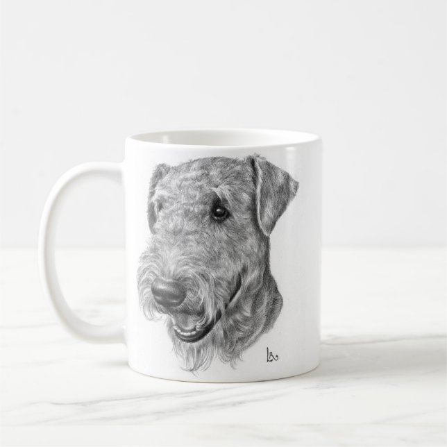 Mug Airedale Terrier (Gauche)