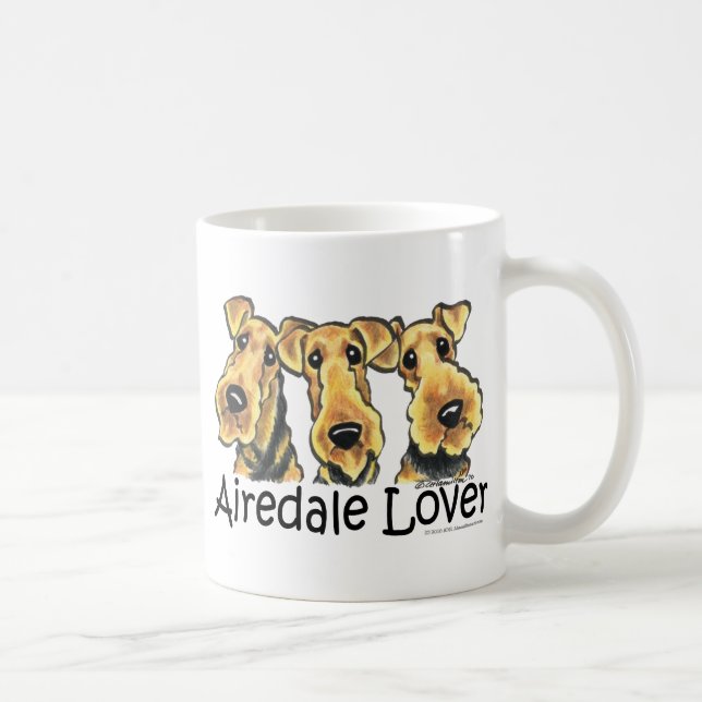 Mug Airedale Terrier Lover (Droite)