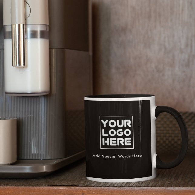 Mug Ajouter Créer Télécharger LOGO Branding Modern Bla (coffee always sounds like a brilliant idea)