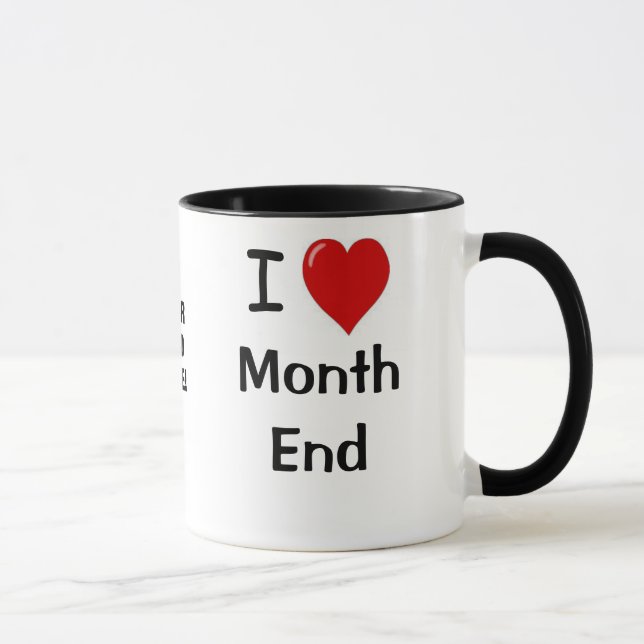 Mug Ajouter Un Logo J'Aime Un Devis Comptable De Fin D (Droite)