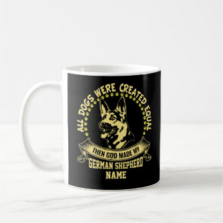 Mug Ajouter un nom, tous les chiens créés égal puis Di