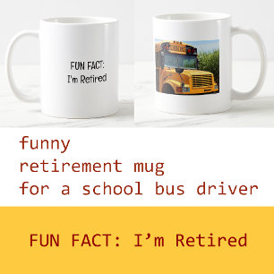 Mug Ajouter une photo Fun Fact Je suis un conducteur d