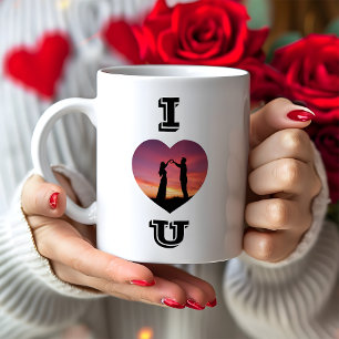 Mug Ajouter votre photo Cadeau de la Saint Valentin mo