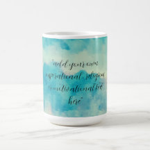 Ajouter votre texte Aquarelle Beau Ciel Bleu