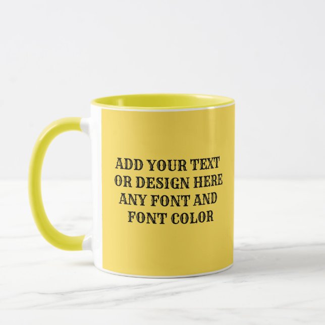 MUG AJOUTEZ DU TEXTE (Gauche)