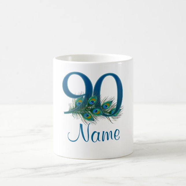 Mug Ajoutez le quatre-vingt-dixième anniversaire de (Centre)