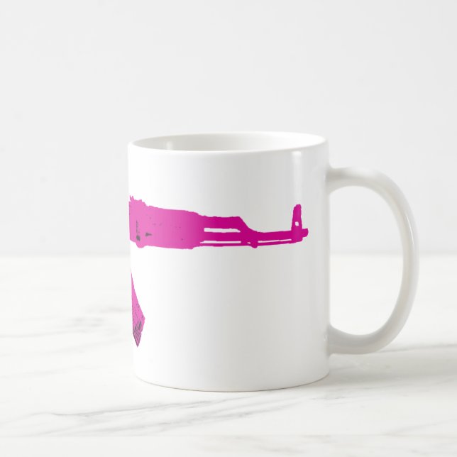 Mug AK-47 rose (Droite)