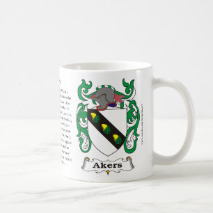 Mug Akers, origine, signification et la crête
