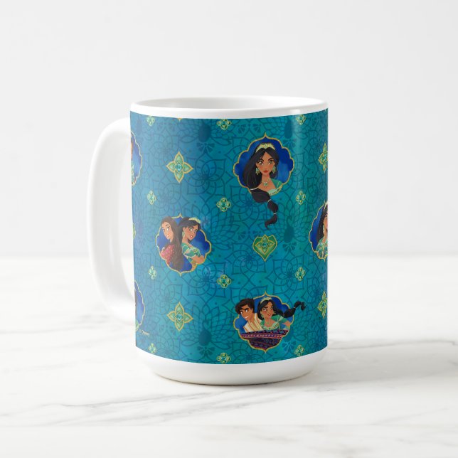 Mug Aladdin | Bijoux Motif d'art (Devant gauche)