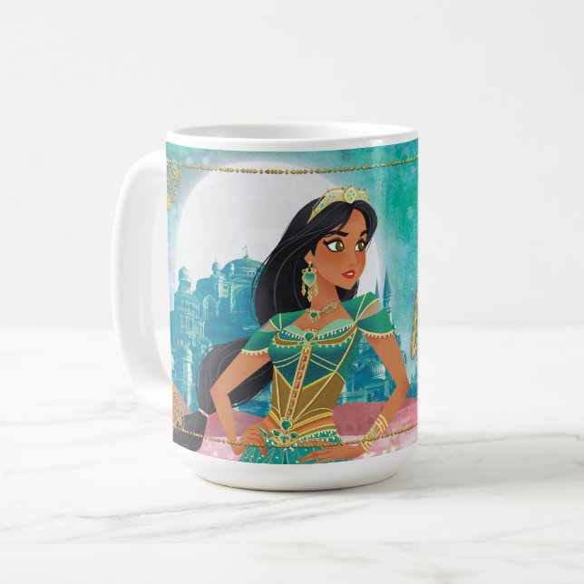 Mug Aladdin | Jasmine "Femme de nombreux rêves" (Devant gauche)
