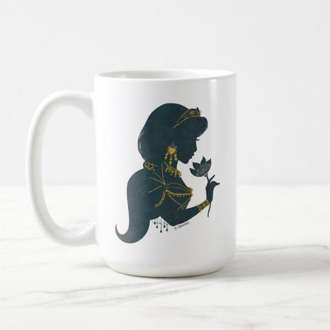 Mug Aladdin | Jasmine Gilded Silhouette (Gauche)
