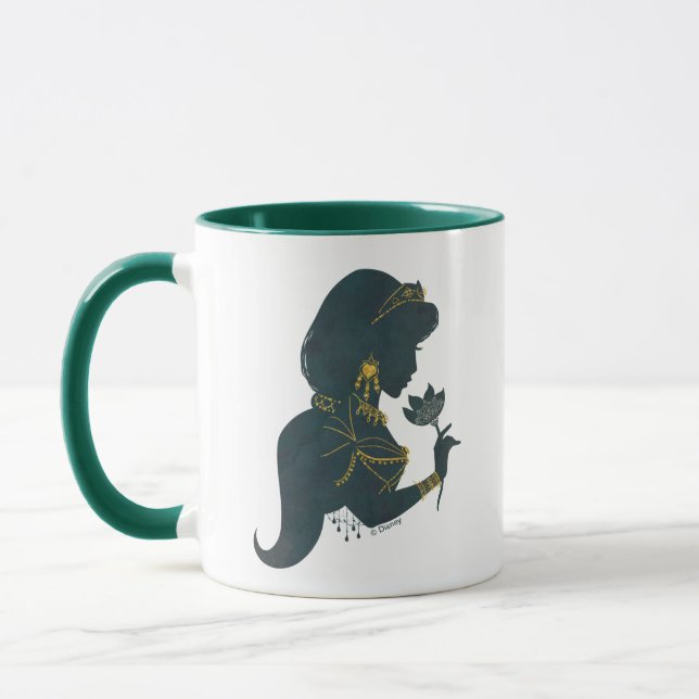 Mug Aladdin | Jasmine Gilded Silhouette (Gauche)
