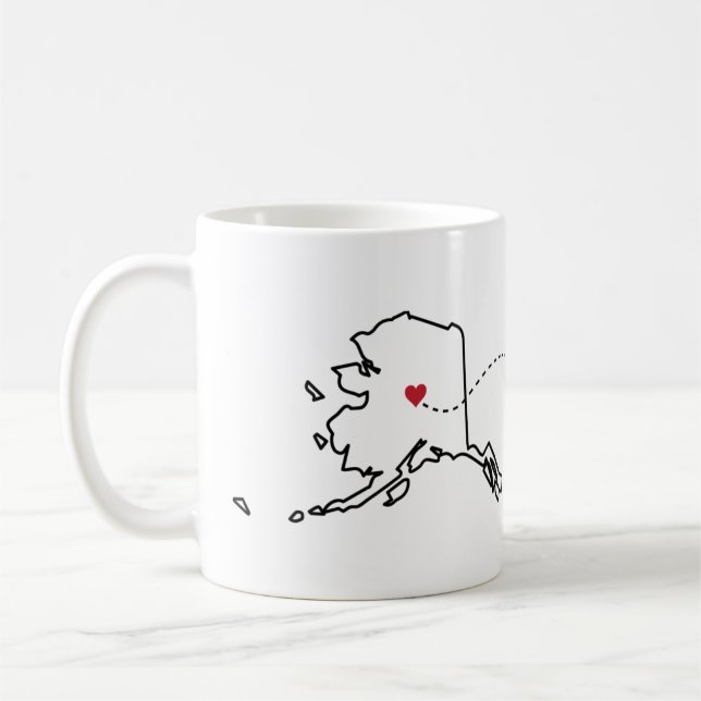 Mug Alaska en Pennsylvanie - Heart2Heart (Gauche)