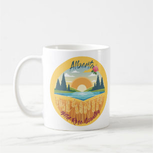 Mug Alberta : Pays Rose sauvage