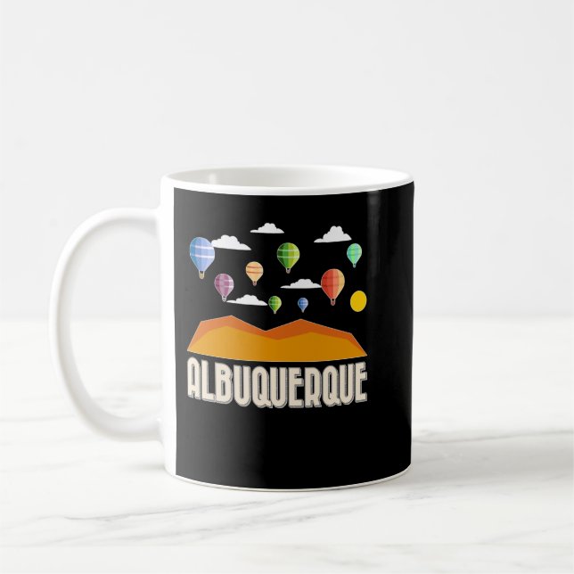 Mug Albuquerque Hot Air Balloon Albuquerque Nouveau-Me (Gauche)