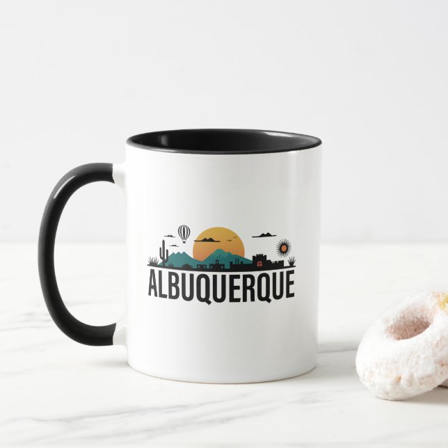 Mug Albuquerque New Mexico (Avec donut)