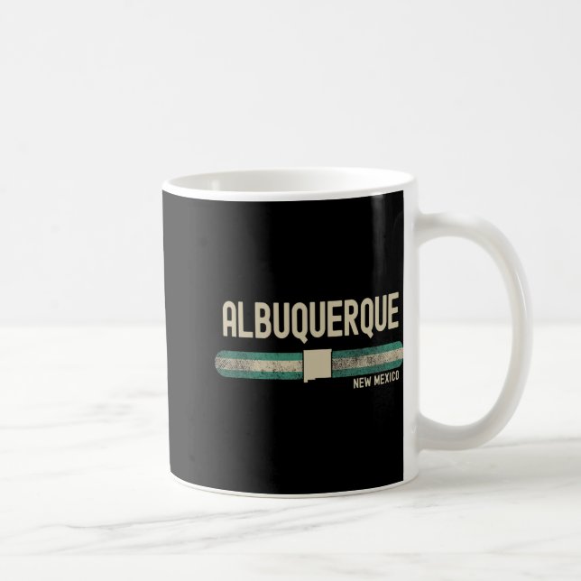Mug Albuquerque Nm Nouveau-Mexique Voyage &amp; Style  (Droite)