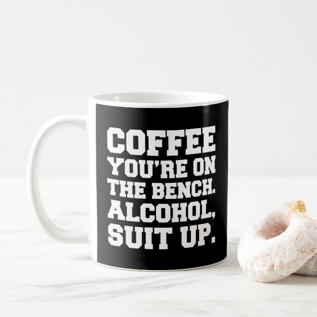 Mug Alcool, Coit Up Drôle Citation (Avec donut)