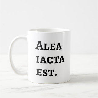 Mug Alea Iacta Est - Citation latine César