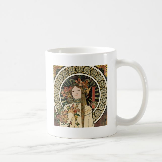 Mug Alfonse Mucha Trappistine Nouveau (Droite)