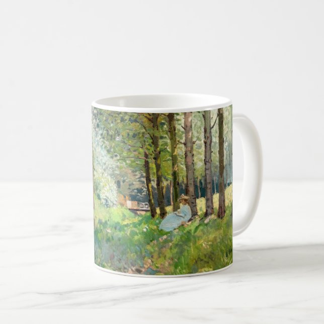 Mug Alfred Sisley - Repos au bord du ruisseau (Devant droit)