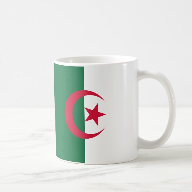 Mug Algérie Drapeau en céramique Musique (Droite)