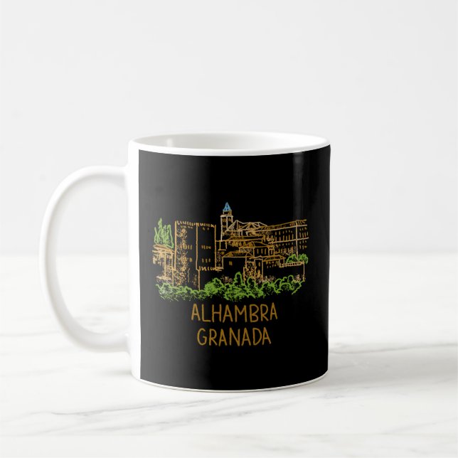 Mug Alhambra Grenade (Gauche)