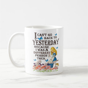 Mug Alice au pays des merveilles - 2 citations