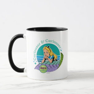 Mug Alice au pays des merveilles Curiouser & Curious