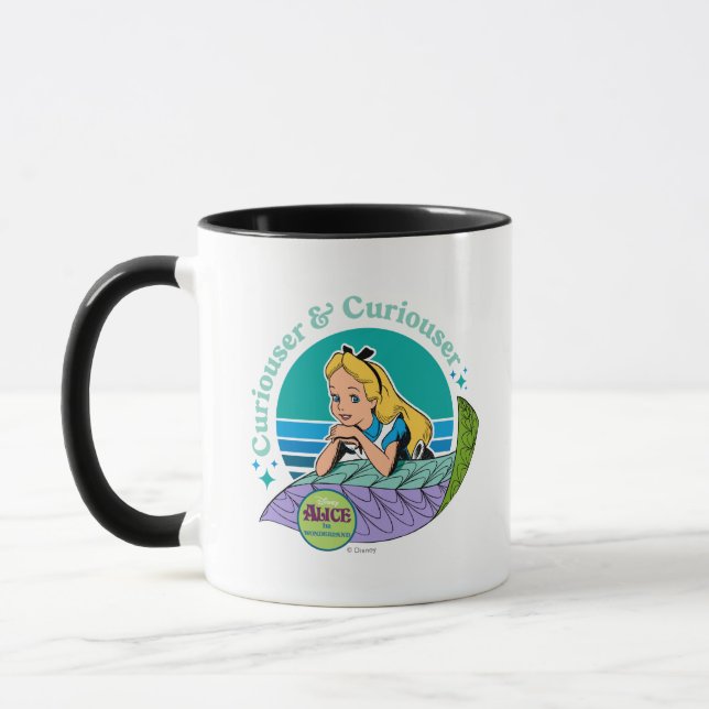 Mug Alice au pays des merveilles | Curiouser & Curious (Gauche)