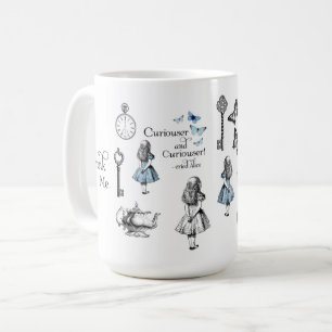 Mug Alice au pays des merveilles La musique Vintage