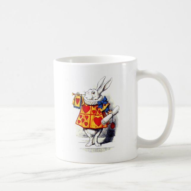 Mug Alice au pays des merveilles le lapin blanc par (Droite)