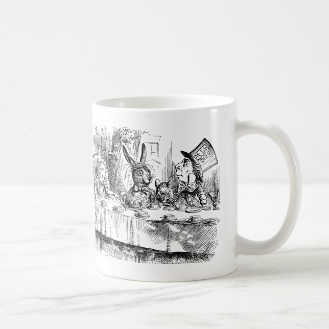 Mug Alice au pays des merveilles - Le Tea Party de Mad (Droite)