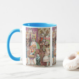 Mug Alice au pays des merveilles vintage, Reine de Cœu