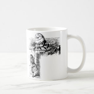 Mug Alice au Wondlerand, Humpty Dumpty avec Alice