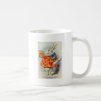Mug Alice aux coeurs blancs de lapin du pays des