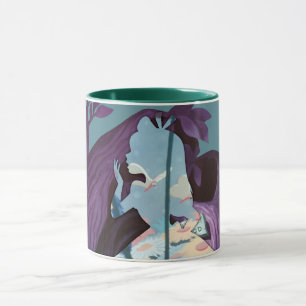 Mug Alice Daisy Field Silhouette à Tulgey Woods